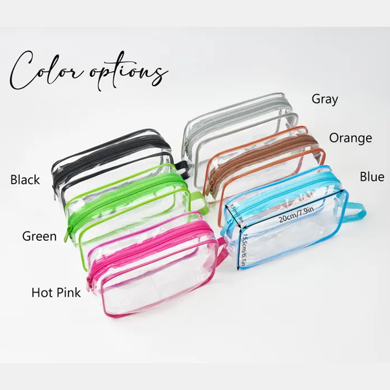 Personalized Teacher Gift Bag Custom Teacher Name Pouch PVC Makeup Bag