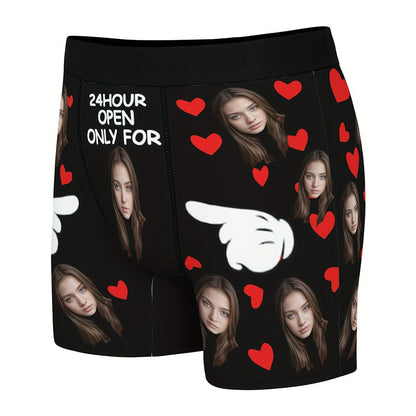 Men'S Boxer Shorts with Personalized Designs