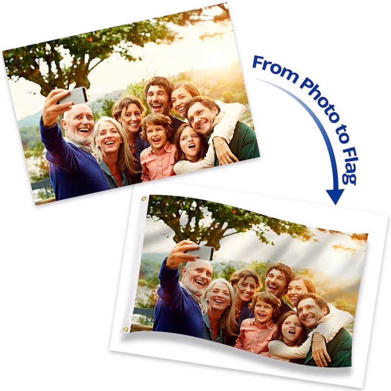 Custom Flag Single/Double-Sided Personalized Flags