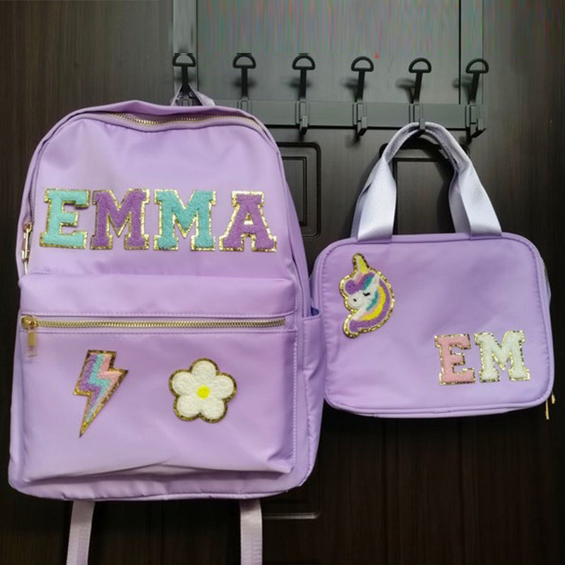 Custom Backpack with Matching Lunch Box