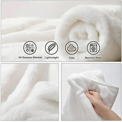 Name Text Soft Flannel Blanket with Name