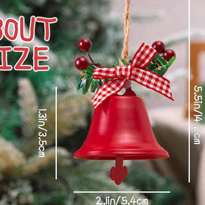 Personalized Christmas Jingle Bell, Custom Christmas Bell, Bell Ornament