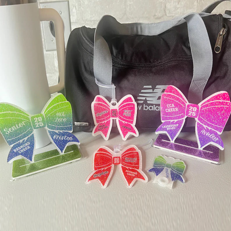 Cheerleader Bow Award, Trophy, Recognition Gift