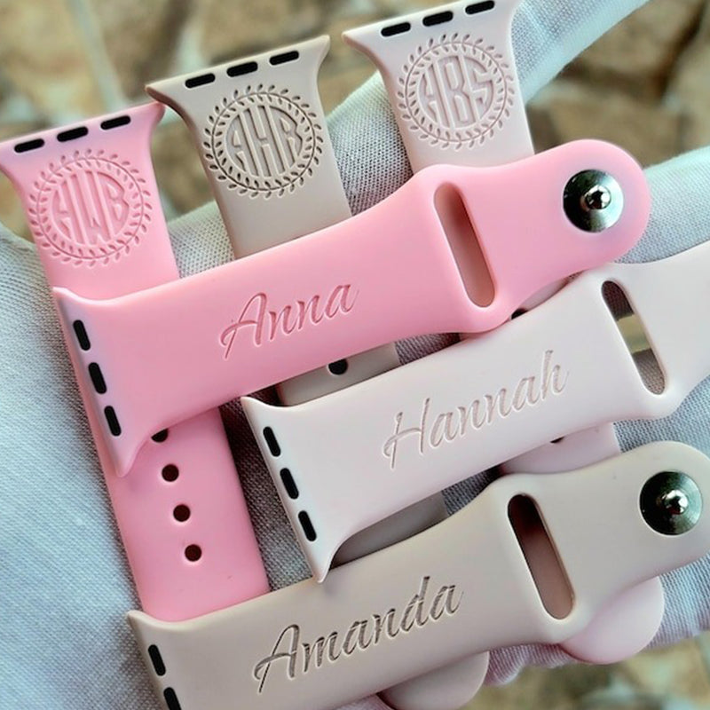 Personalized Watch Band Compatible with Apple Watch