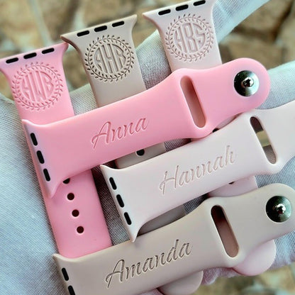 Personalized Watch Band Compatible with Apple Watch