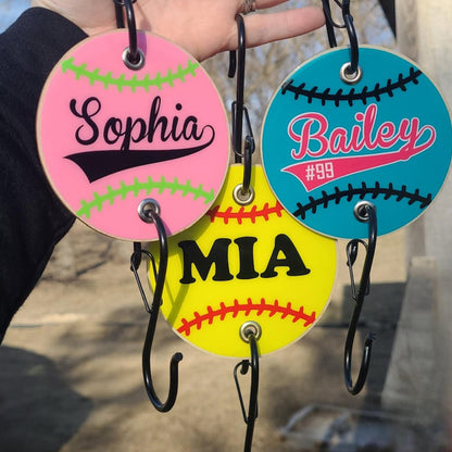 Softball Baseball Helmet Hanger | Glove Hanger