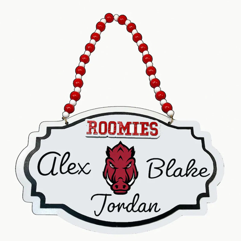 Dorm Room Sign UNIVERSITY of  Personalized Graduation Gift