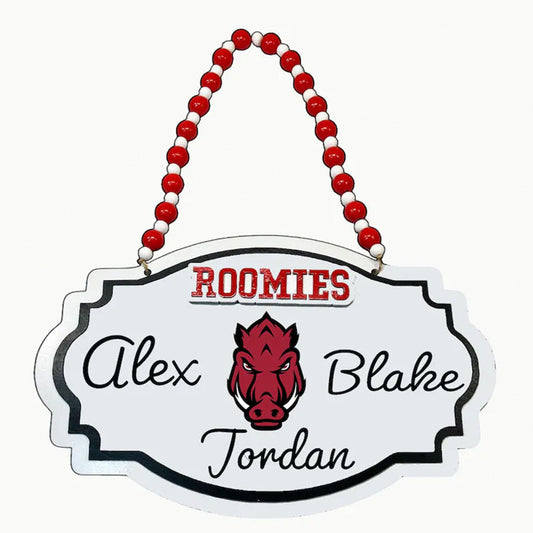 Dorm Room Sign UNIVERSITY of  Personalized Graduation Gift