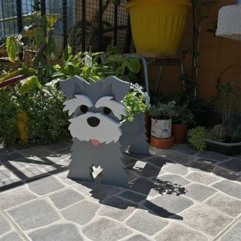 Dog Cat Pet Organizer Patio Indoor Outdoor Wood Planter