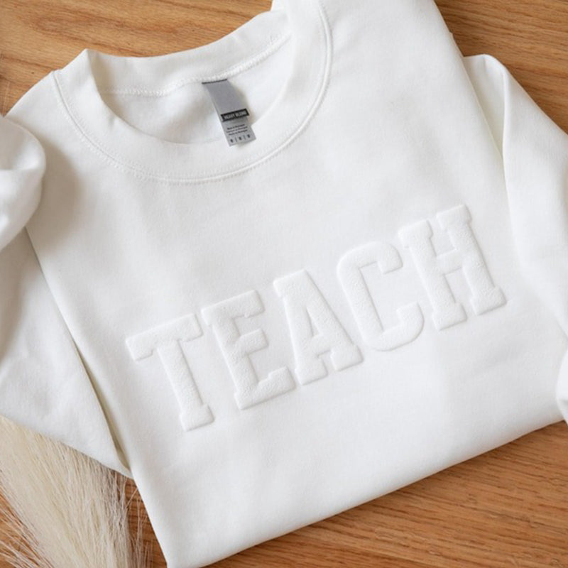 Custom Senior Graduation Gift for Her Senior 2025 Grad Gift Puff Print Sweatshirt
