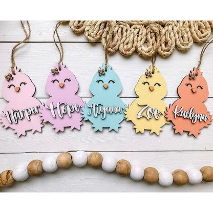 Personalized Easter Basket Tags