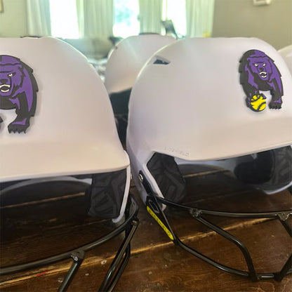 Custom Helmet Decals, sports helmet charm