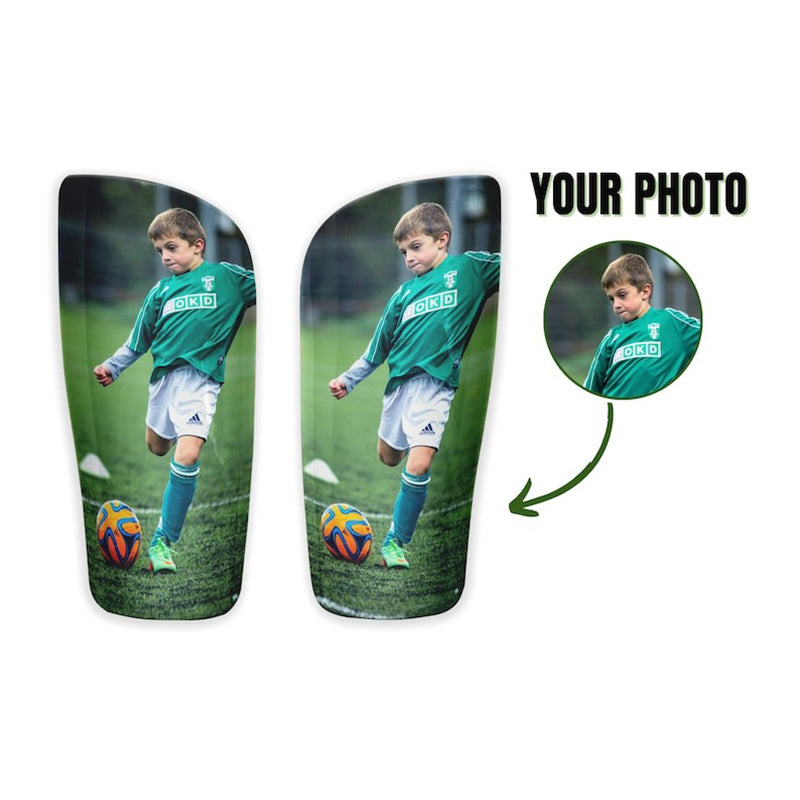 Custom Photo Shin Pad and Sleeve for Soccer Football Lovers