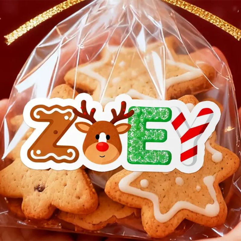Personalized Christmas Present Labels/Custom Name Tags/Christmas Sticker