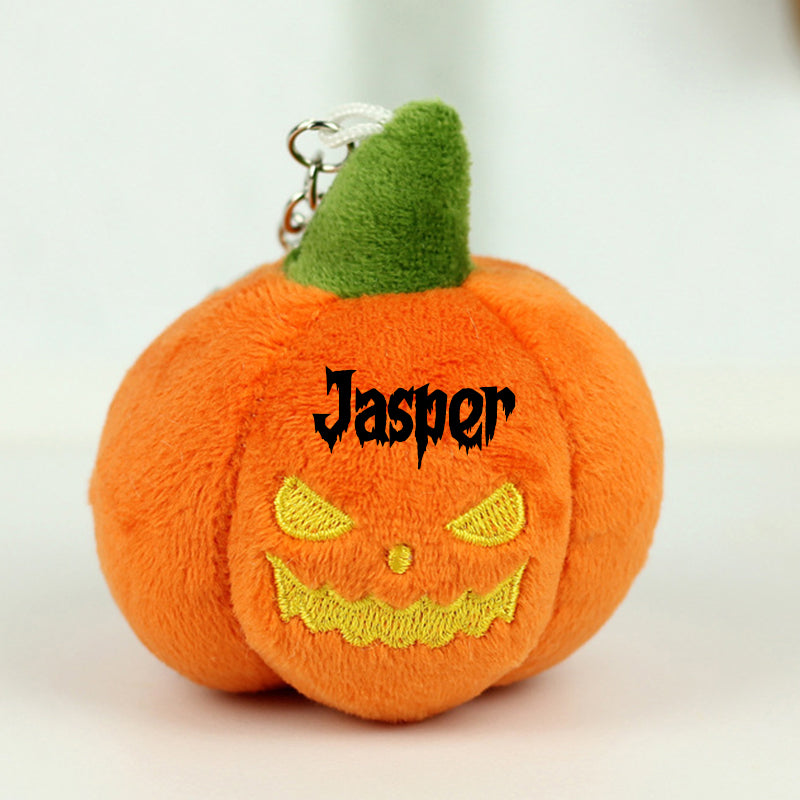 Halloween Pumpkin Keychain- Halloween Keychain