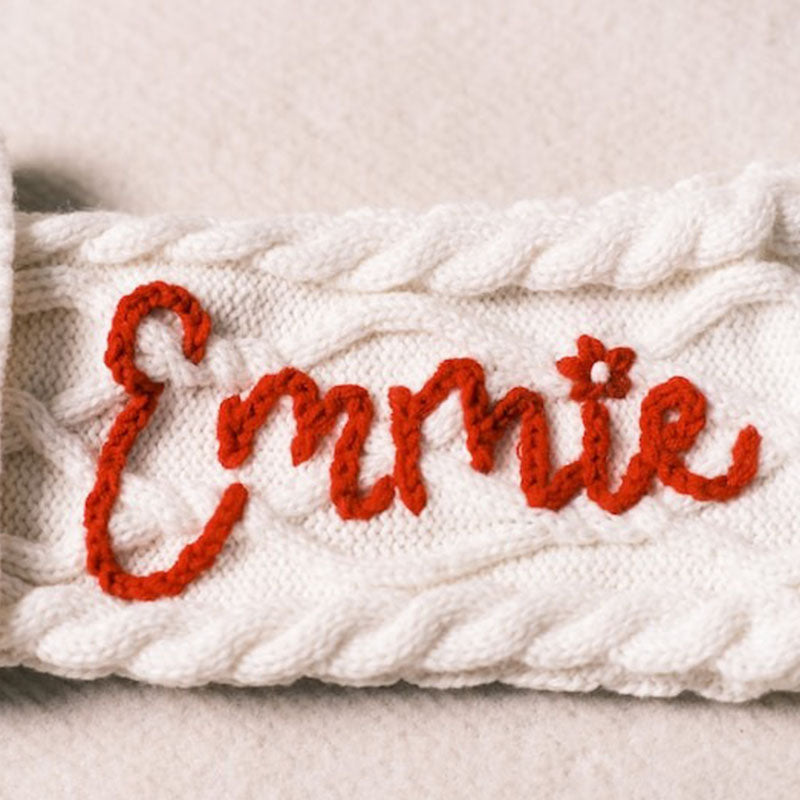 Personalized Christmas Stocking Embroidered Holiday Stocking