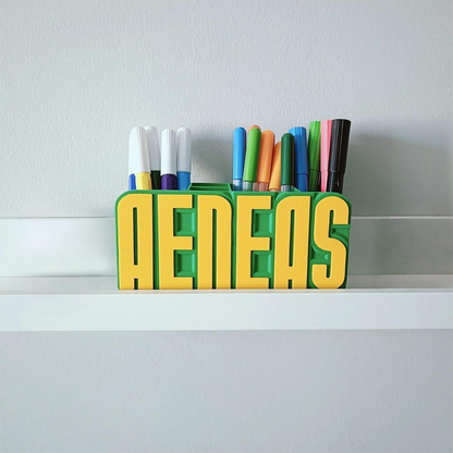 Personalized Pen Holder – Custom Desk Organizer