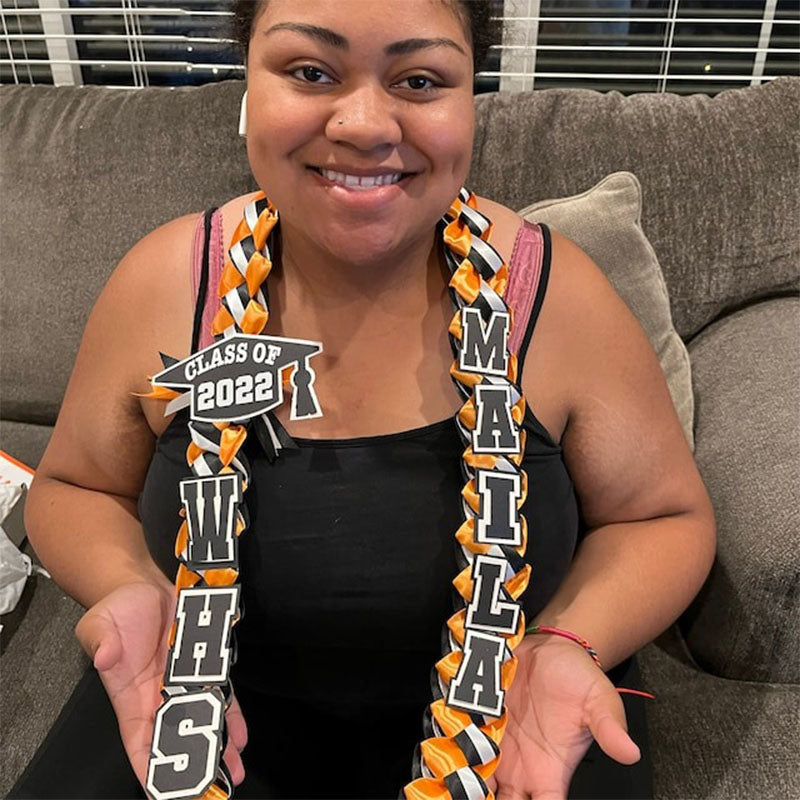 Graduation Lei  Custom All colors Class of 2026 Graduation class
