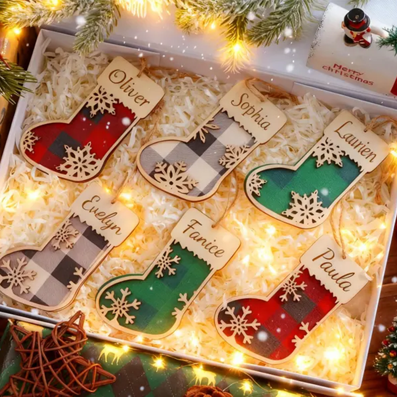 Personalized Christmas Ornaments,Personalized Christmas Stockings Decor