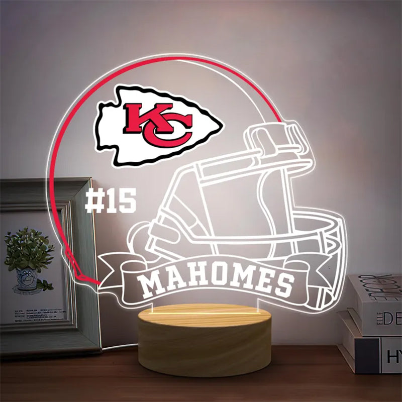 Football Custom Night Light,  Football Decor Led Lights