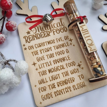 Personalised reindeer food, magic reindeer food