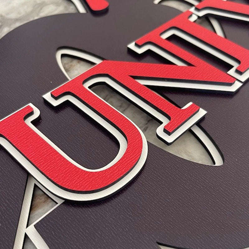 Deluxe Grad Sign, Personalized School Name, Graduation Cap Wood Sign, Party Backdrop Decor