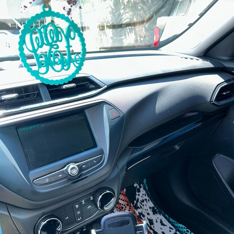 Car charm rear view mirror | Cheetah car mirror charm