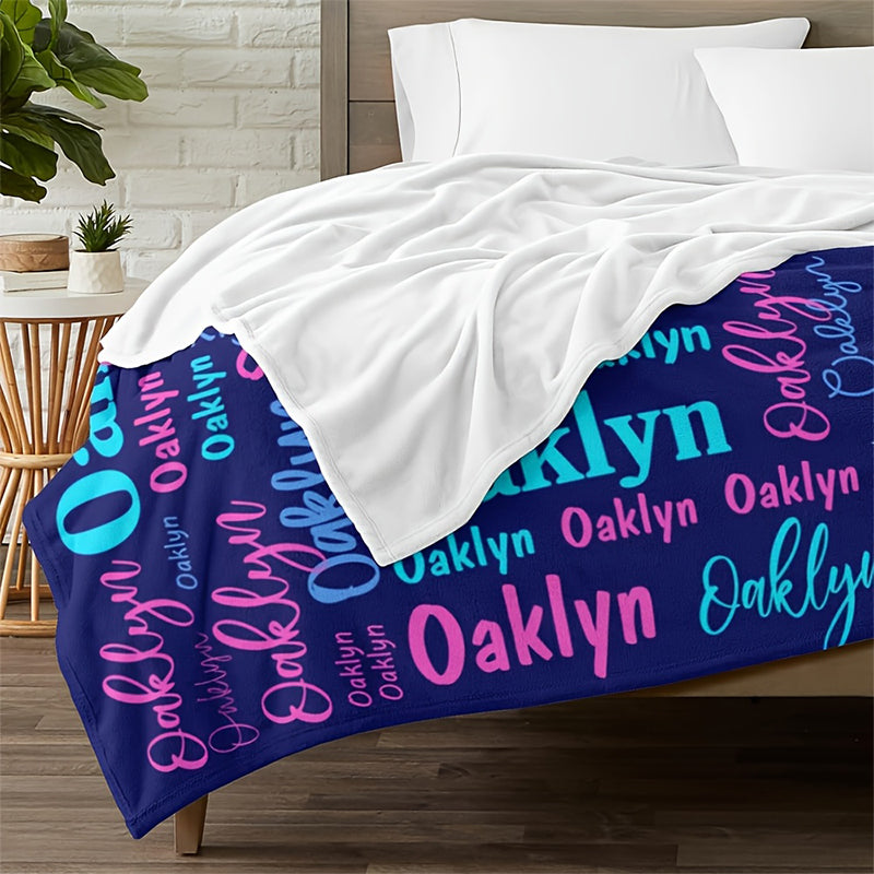 Custom Name Blanket - Personalized Blanket