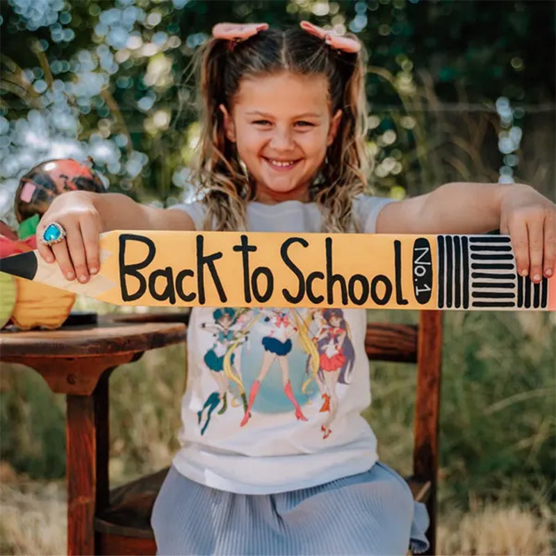 Personalized pencil sign, Teacher Gift, Back to school