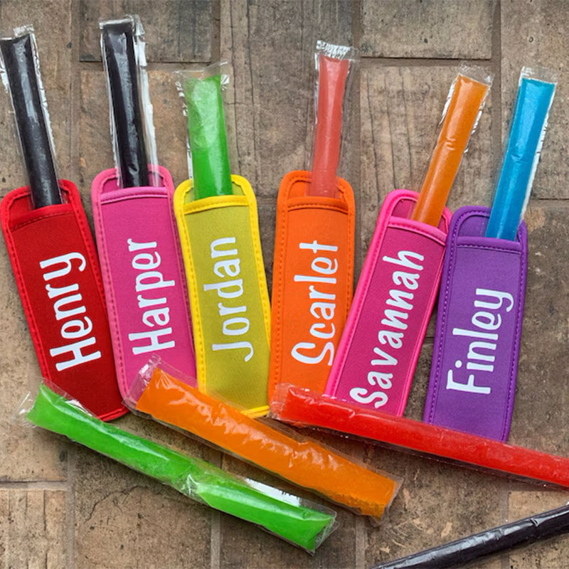 Personalized Popsicle Holder | Freeze Pop Sleeve