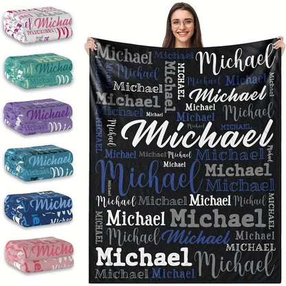 Personalized & Customizable Name Blanket