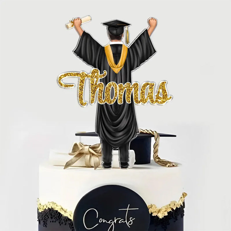 Personalized Graduation Gifts, Custom Graduation Cake Topper