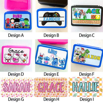 Personalized Pencil Box Back to School Gift