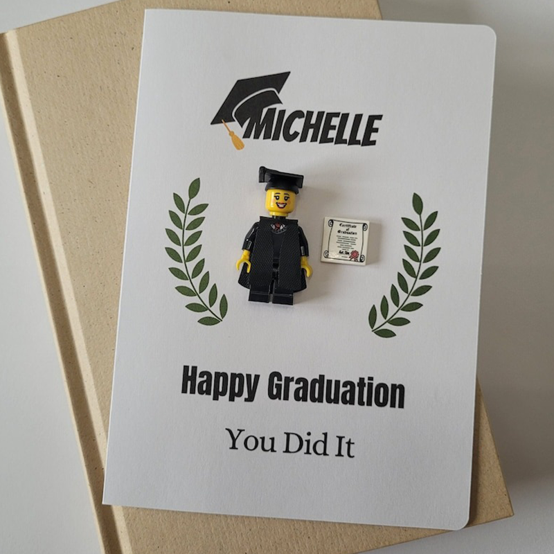 Personalized graduation card congrats grad card college graduation card