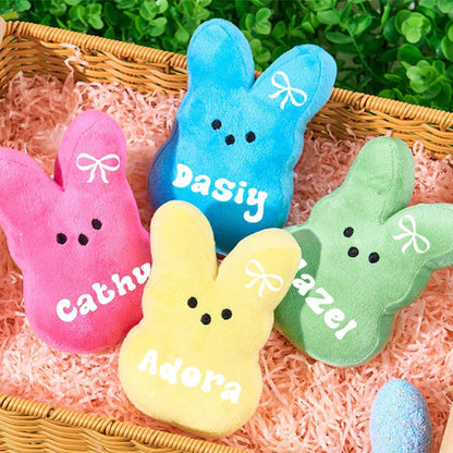 Personalized Easter Peep,Custom Easter Bunny Plush