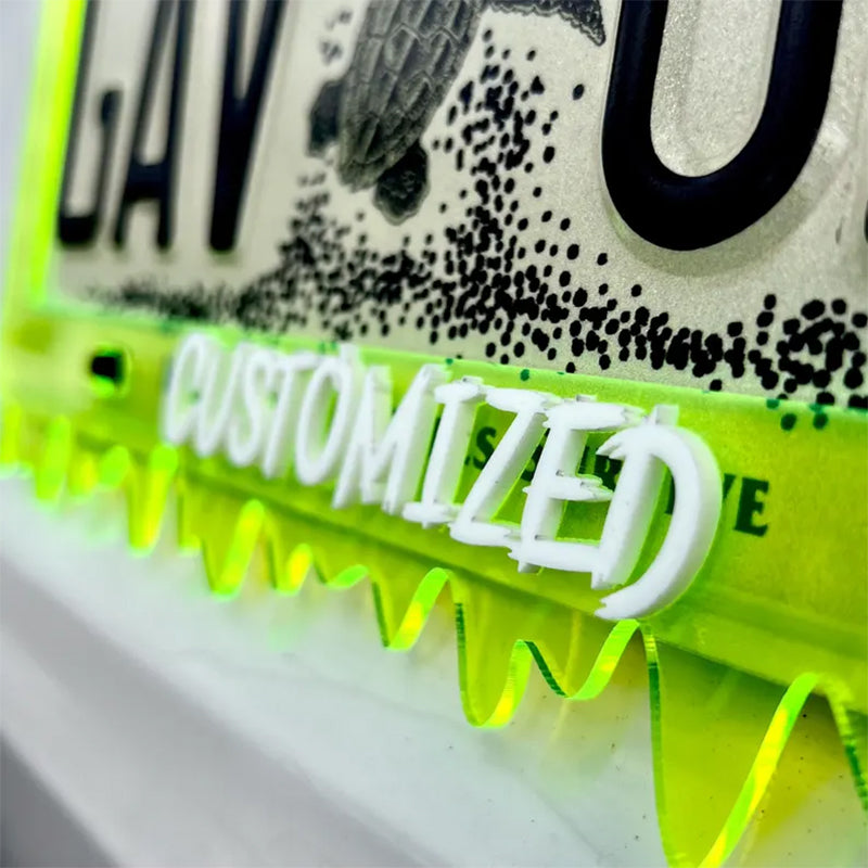 Custom License Plate Frame Cover