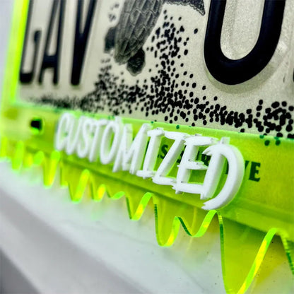 Custom License Plate Frame Cover