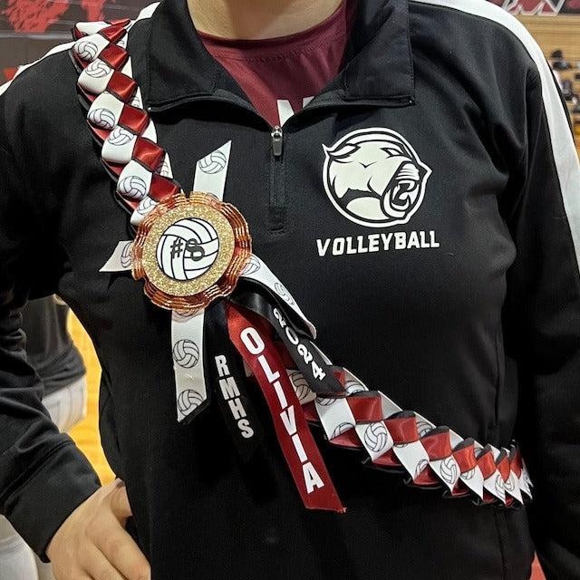 Sport Night/ Senior night ribbon Stole lei Graduation Gift