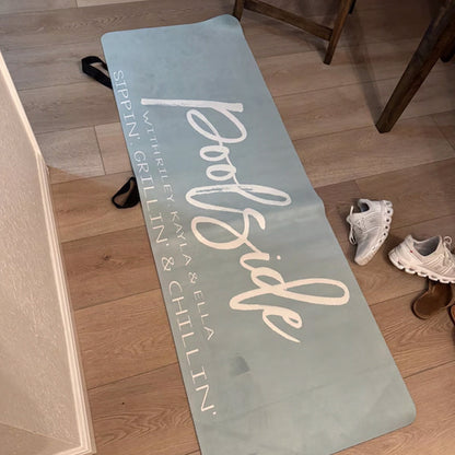 Customized Poolside Runner Mat - Personalized Lake House Mat