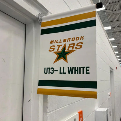 Custom Hockey Team banner  Double Sided Hockey Door Banner