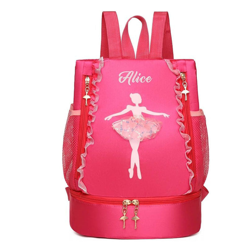 Dance Bags| Personalized Name Ballerina Backpacks