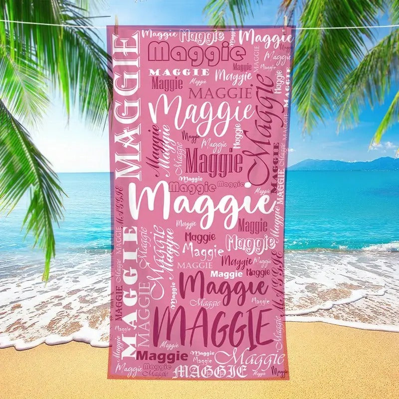 Customized Beach Towel - Super Absorbent