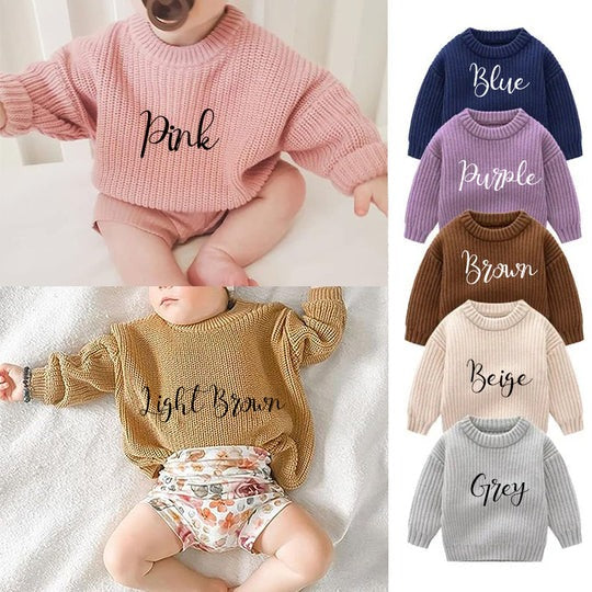 Kids and Adult Sweaters with Names