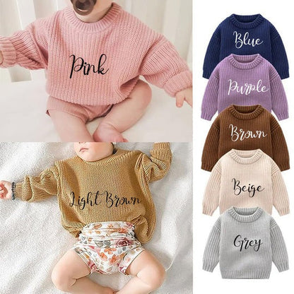 Kids and Adult Sweaters with Names