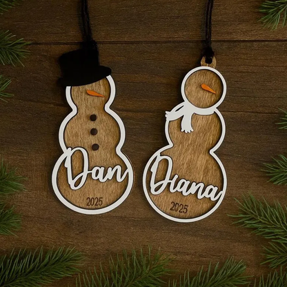 Personalized Christmas Name Ornament