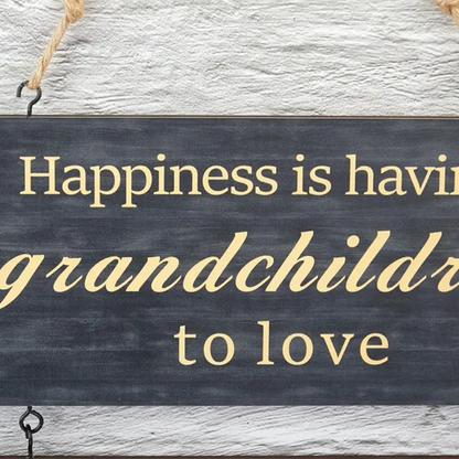 Grandchildren Sign,Personalized Grandparent Sign