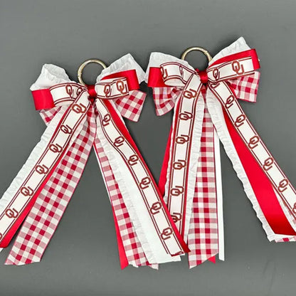 Boot Bow Sets Personalized University College,Game Day