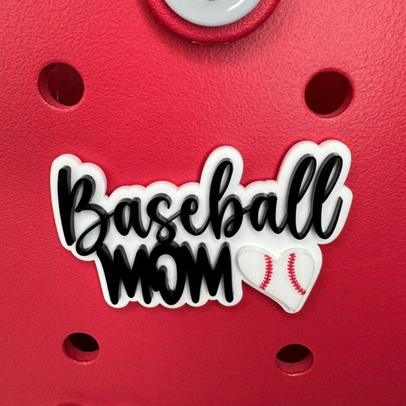 Football Mom Baseball Mom Cheer Mom Soccer Mom Charm for Bogg Bags