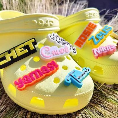 Custom Clog Charms Shoe Charms Name