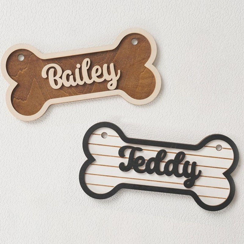 Dog House Sign, Dog House Tag, Personalized Gift